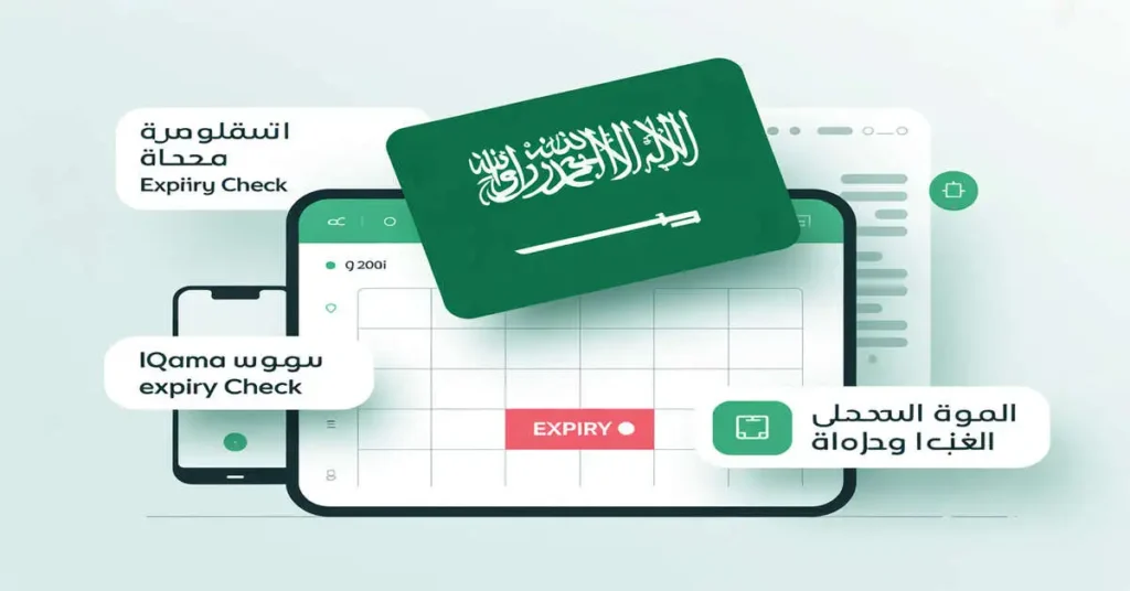 How to Check Iqama Expiry Date in Saudi Arabia