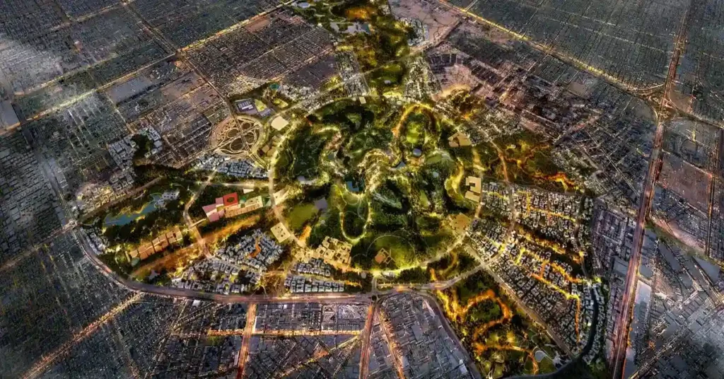 King Salman Park overview