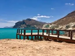 Mughsail Beach Oman: a beautiful picture