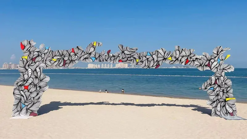 West Bay Beach, Qatar