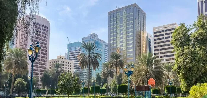 Electra Park Abu Dhabi playground and green space for families